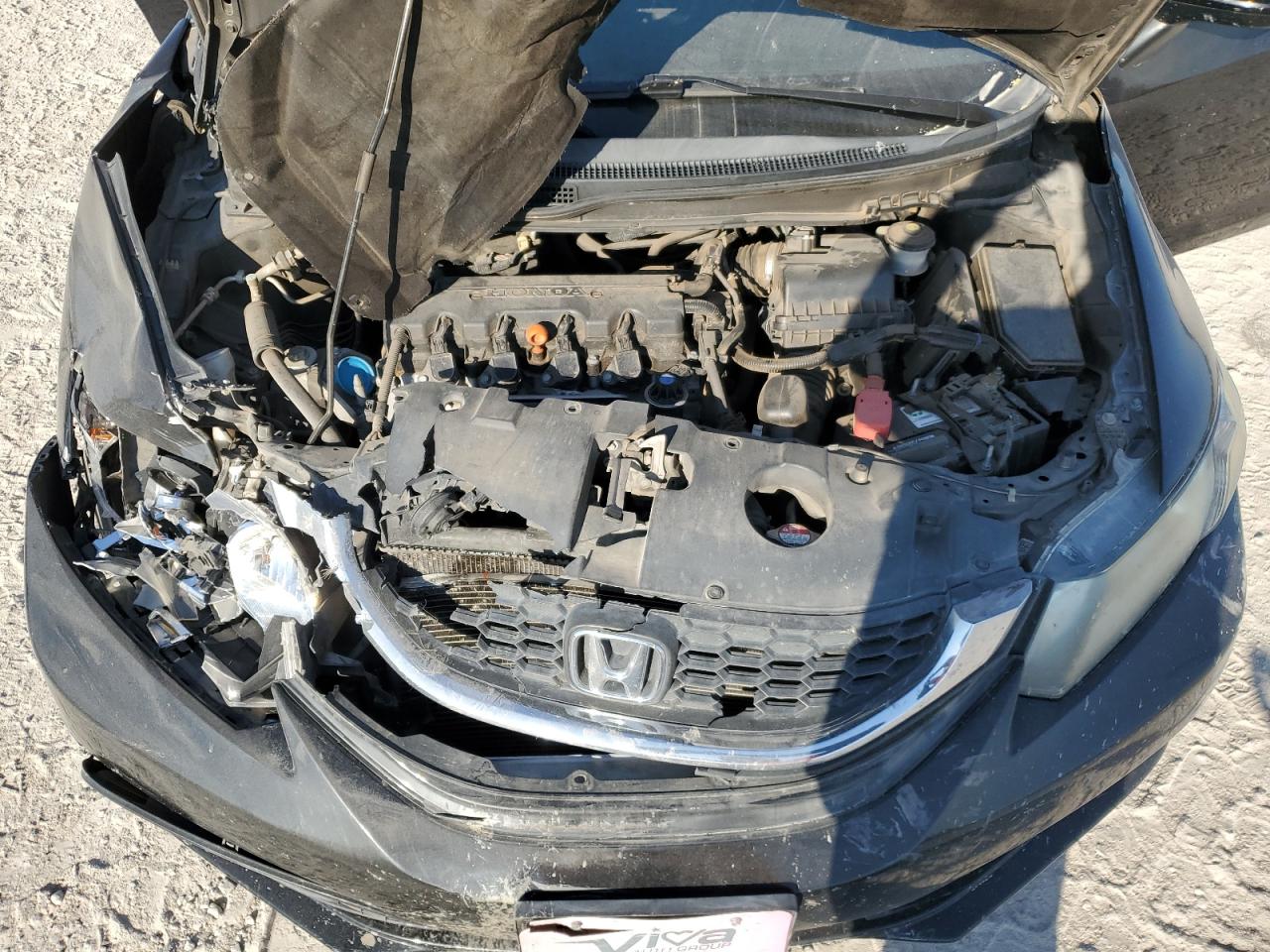2015 Honda Civic VIN 2HGFB2F59FH544845 Copart auction photo, front end / minor dent/scratches damage thumbnail 12