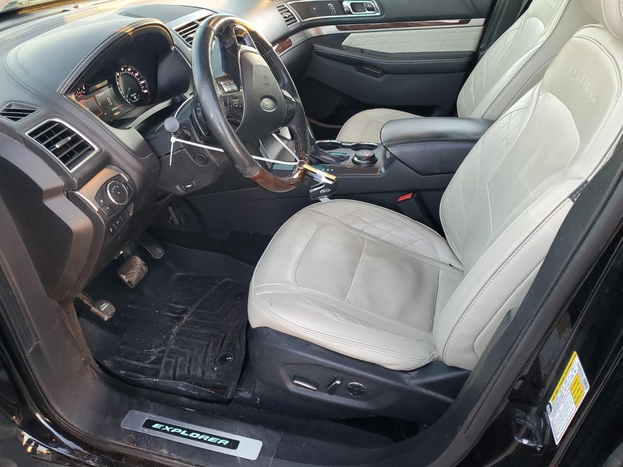 2017 Ford Explorer VIN 1FM5K8HTXHGA59536 Copart auction photo, all over damage thumbnail 7