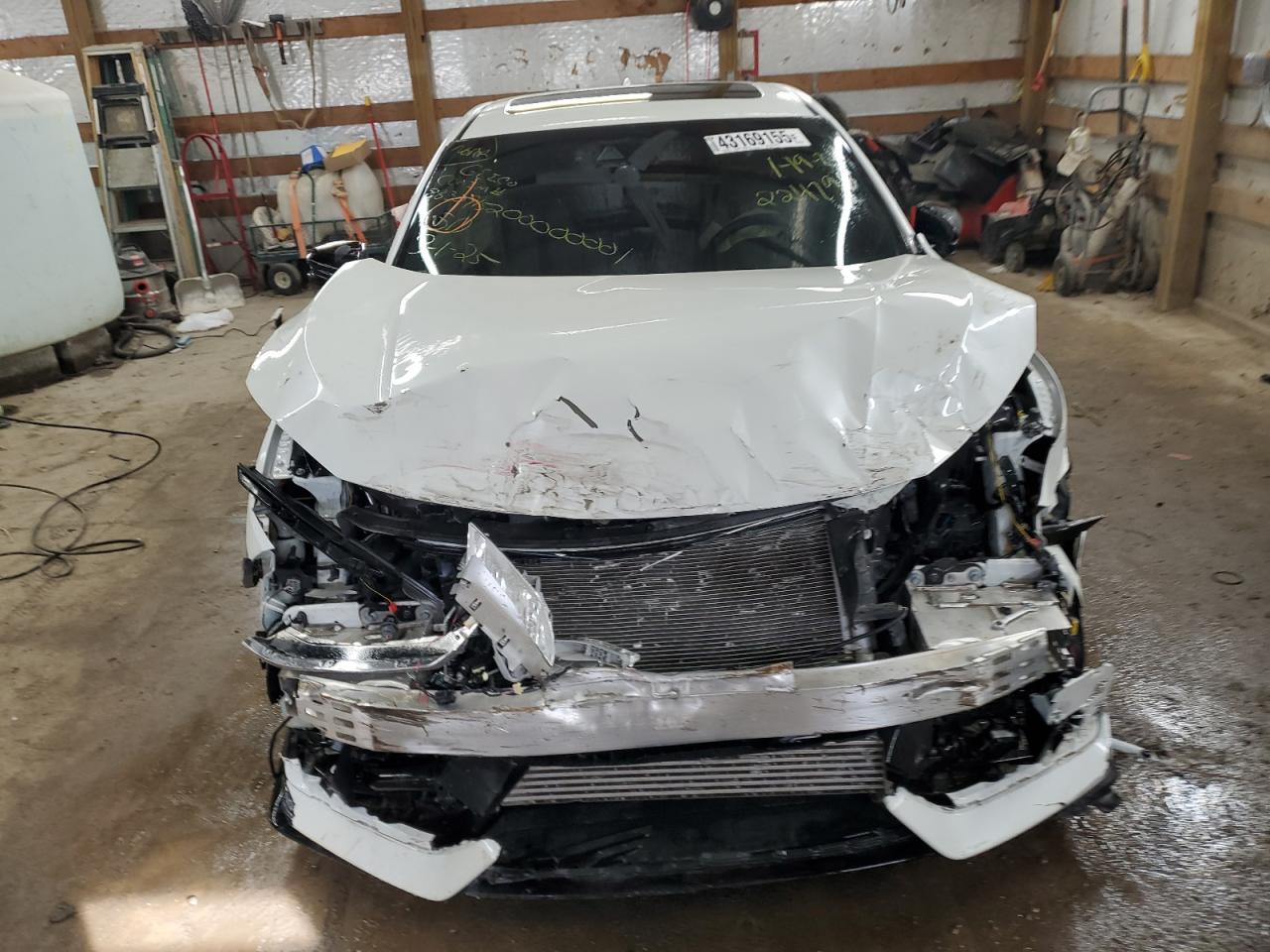 2019 Honda Civic VIN SHHFK7H9XKU224296 Copart auction photo, front end damage thumbnail 5
