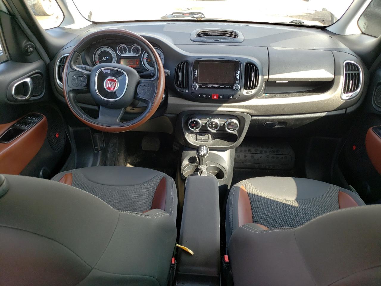 2014 Fiat 500 VIN ZFBCFADH2EZ006597 Copart auction photo, front end / rear end damage thumbnail 8