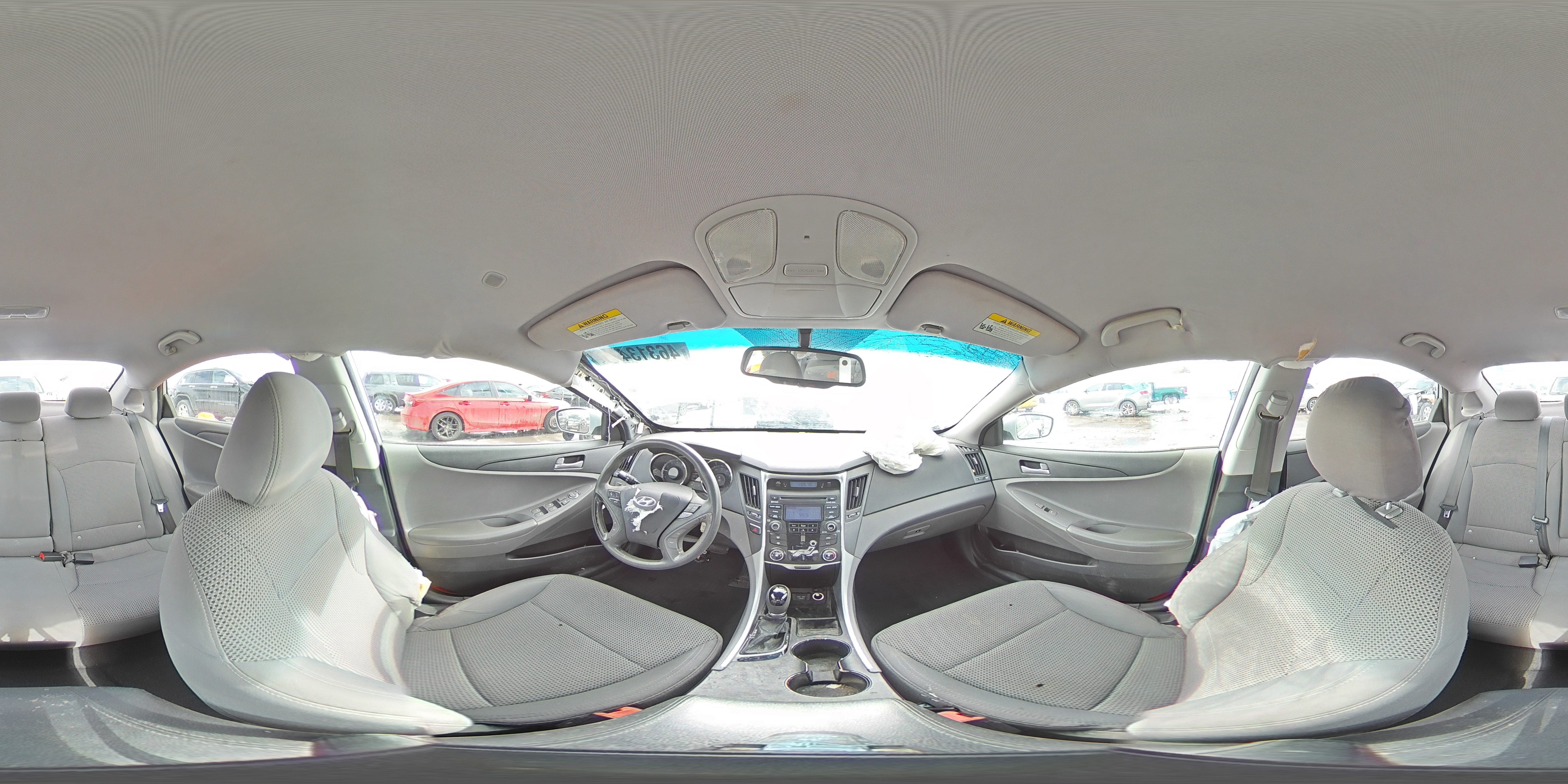 2012 Hyundai Sonata VIN 5NPEB4AC7CH405537 Copart auction photo, front end / vandalism damage thumbnail 14