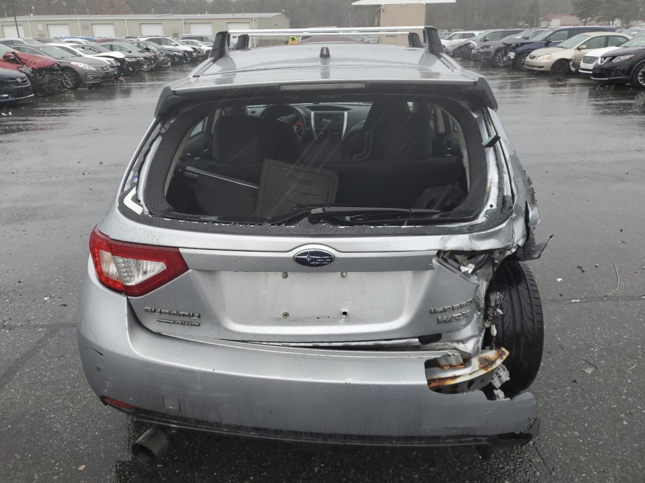2013 Subaru WRX VIN JF1GR7E64DG884411 Copart auction photo, rear end / minor dent/scratches damage thumbnail 6