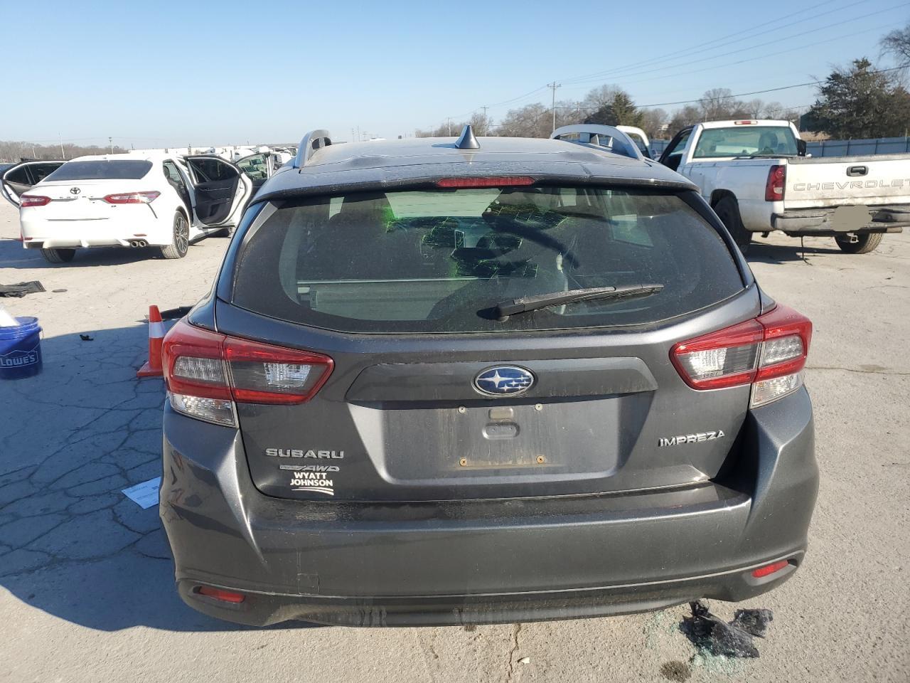 2020 Subaru Impreza VIN 4S3GTAV69L3726371 Copart auction photo, front end damage thumbnail 6