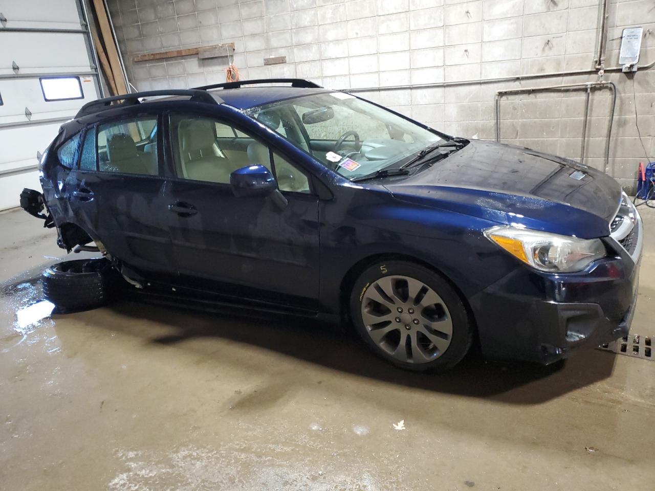 2014 Subaru Impreza VIN JF1GPAL60EH291324 Copart auction photo, rear end / side damage thumbnail 4