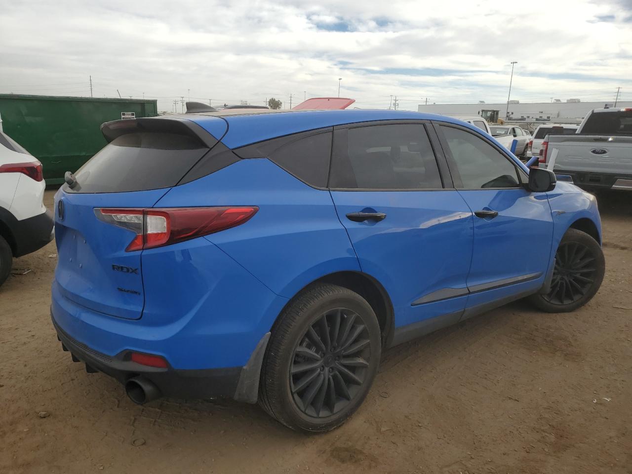 2022 Acura RDX VIN 5J8TC2H80NY000116 Copart auction photo, side damage thumbnail 3