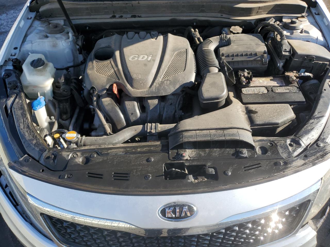 2012 KIA Optima VIN 5XXGN4A76CG012966 Copart auction photo, front end damage thumbnail 11