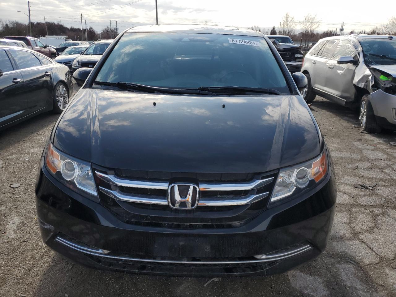 2014 Honda Odyssey VIN 5FNRL5H60EB036364 Copart auction photo, minor dent/scratches damage thumbnail 5