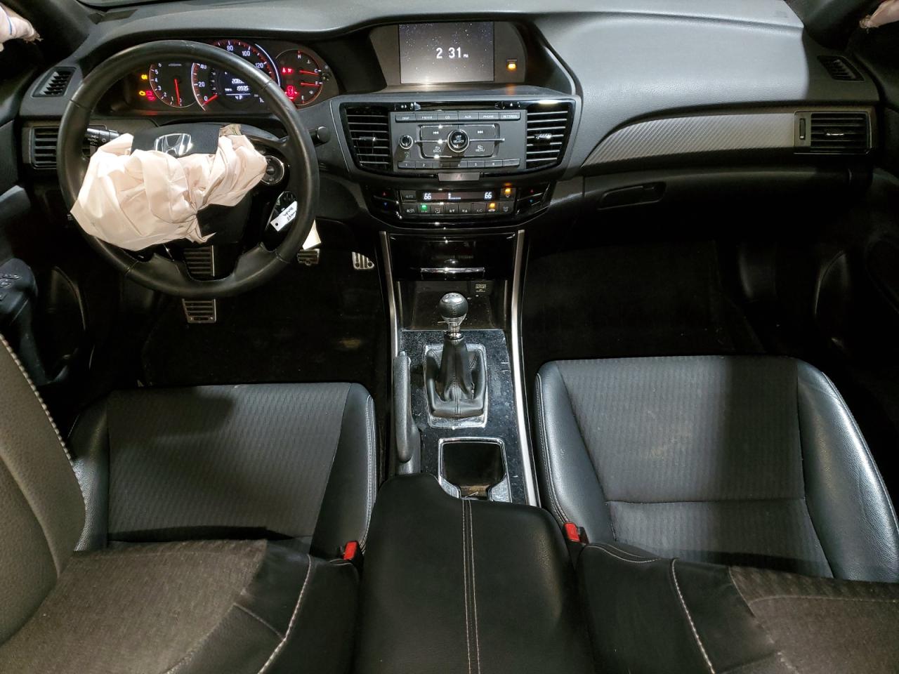 2017 Honda Accord VIN 1HGCR2E58HA136158 Copart auction photo, all over damage thumbnail 8