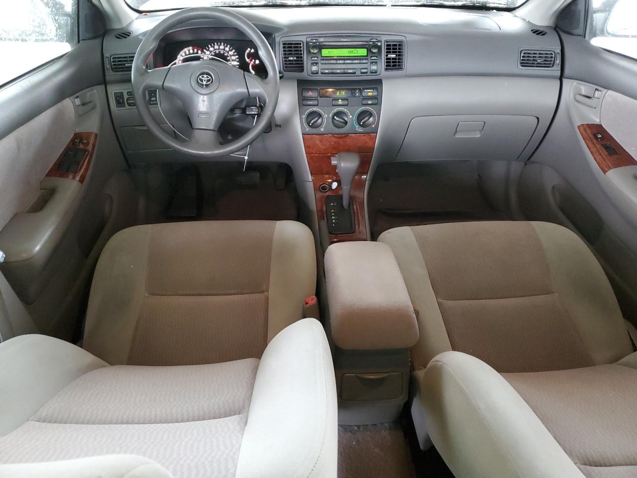 2007 Toyota Corolla VIN 1NXBR32E17Z904026 Copart auction photo, front end / side damage thumbnail 8