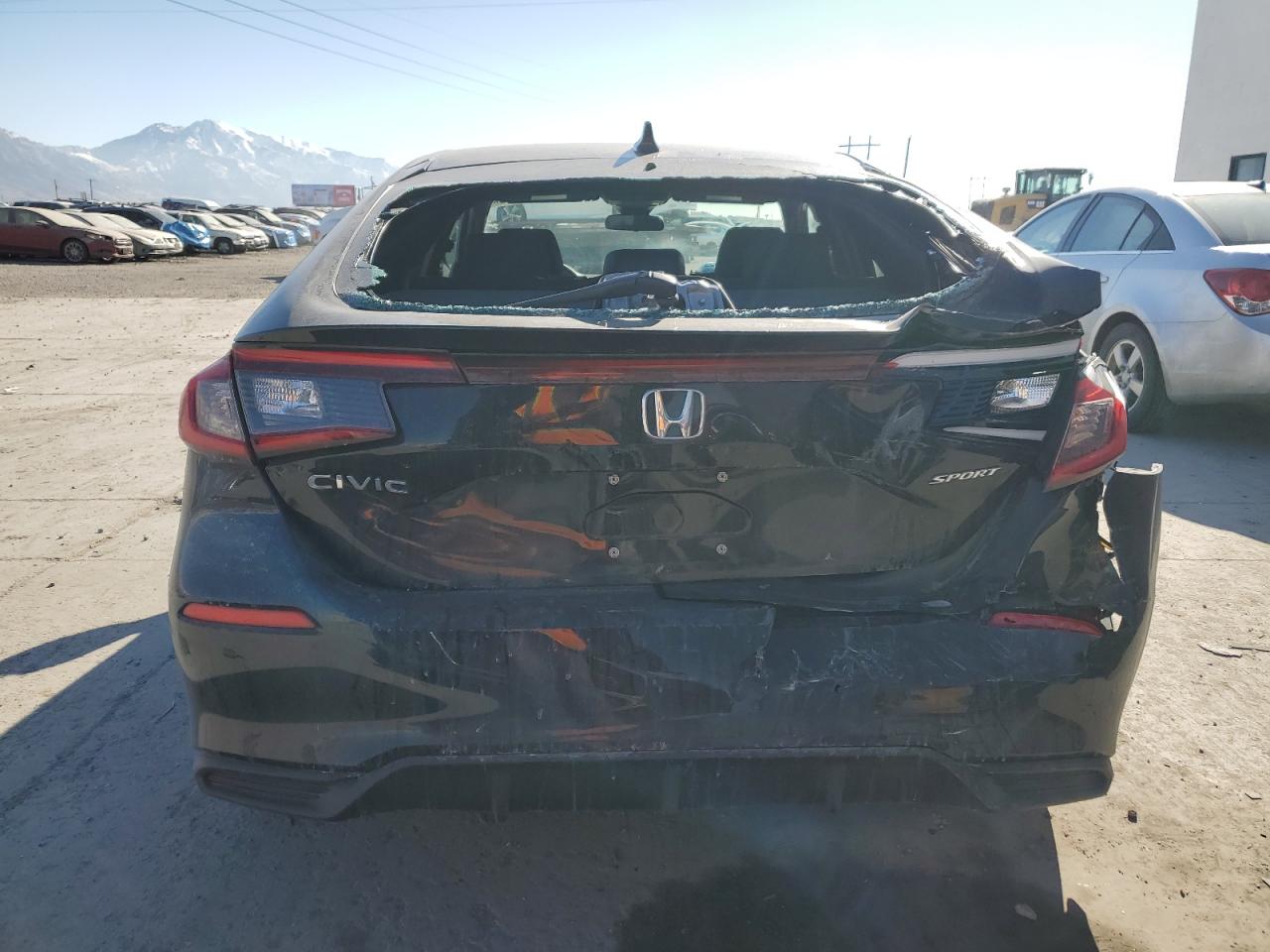 2023 Honda Civic VIN 19XFL2H83PE025516 Copart auction photo, rear end damage thumbnail 6