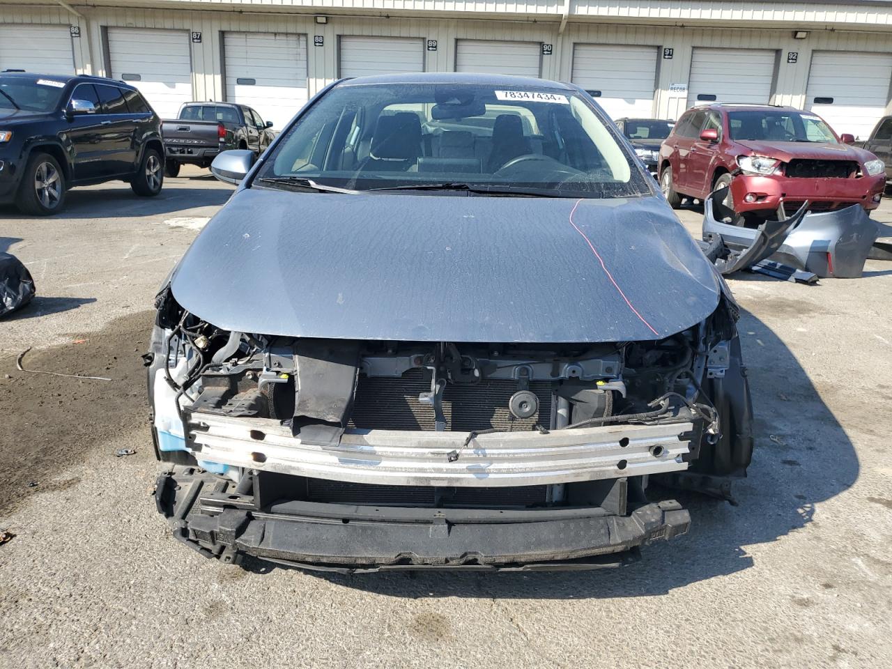 2020 Toyota Corolla VIN JTDEPRAE0LJ027701 Copart auction photo, front end / rear end damage thumbnail 5