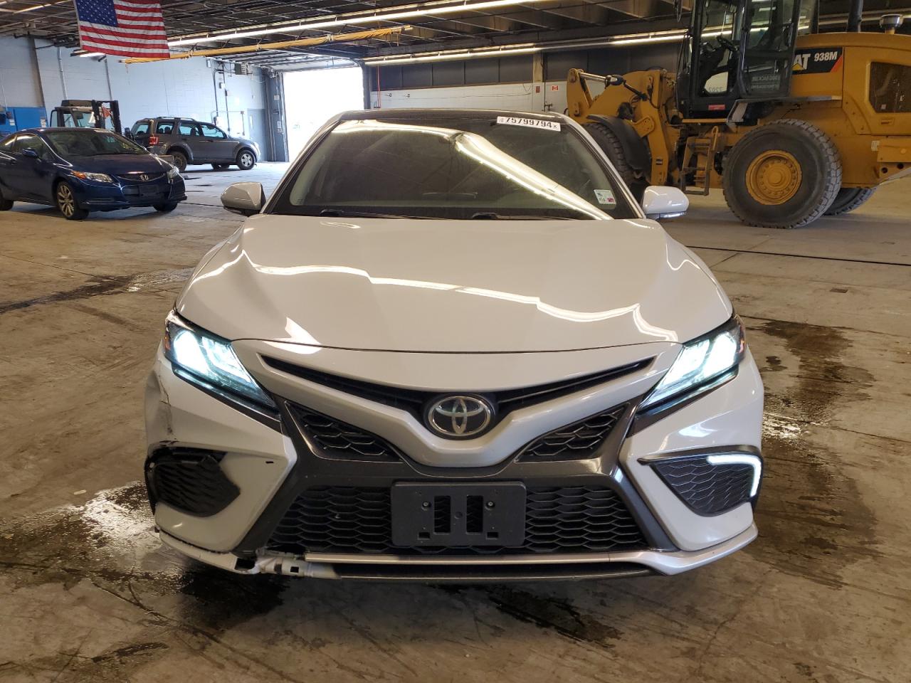 2022 Toyota Camry VIN 4T1K61AK3NU012331 Copart auction photo, side / minor dent/scratches damage thumbnail 5