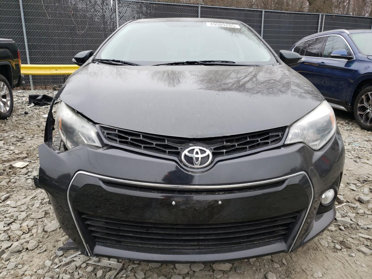 2016 Toyota Corolla VIN 2T1BURHE8GC683759 Copart auction photo, front end damage thumbnail 5