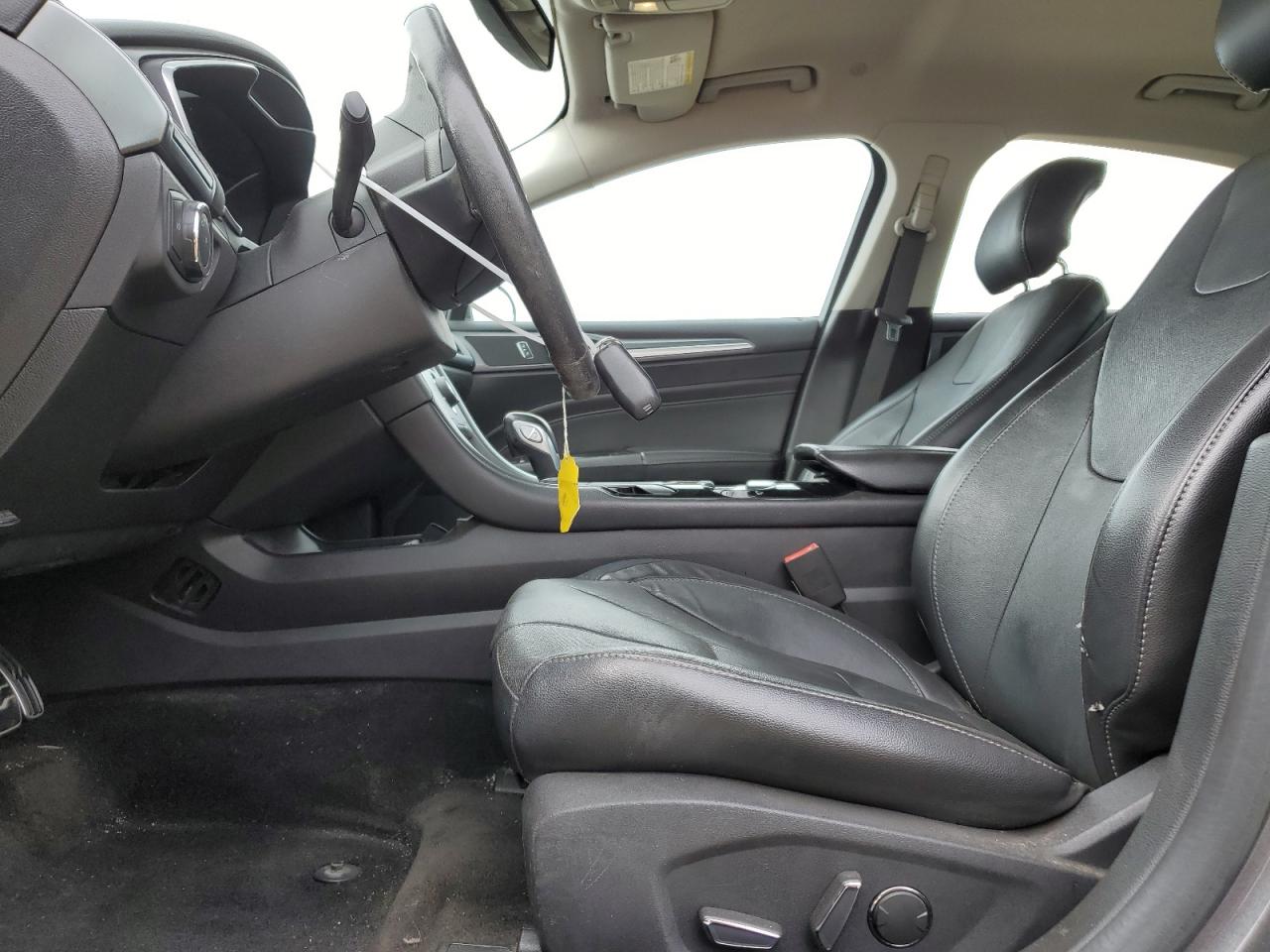 2014 Ford Fusion VIN 3FA6P0SU8ER356800 Copart auction photo, rear end / all over damage thumbnail 7