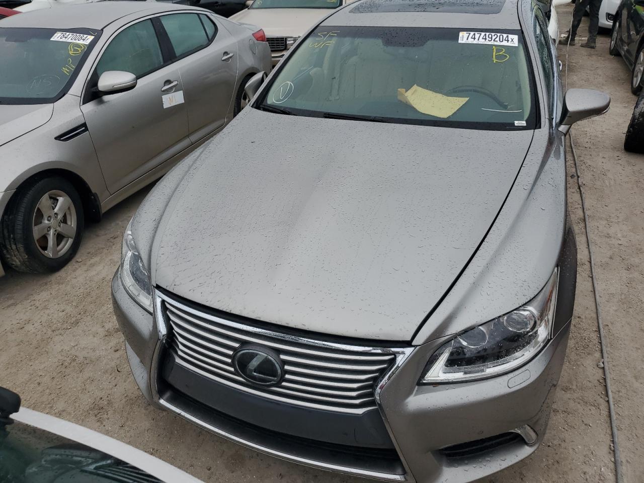 2017 Lexus LS VIN JTHBL5EF1H5146379 Copart auction photo, water/flood damage thumbnail 5