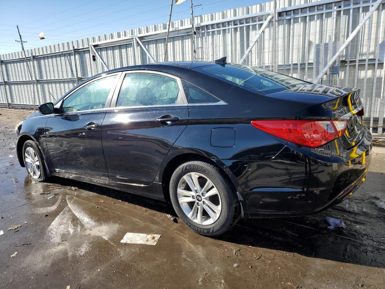 2013 Hyundai Sonata VIN 5NPEB4AC9DH680585 Copart auction photo, front end / vandalism damage thumbnail 2
