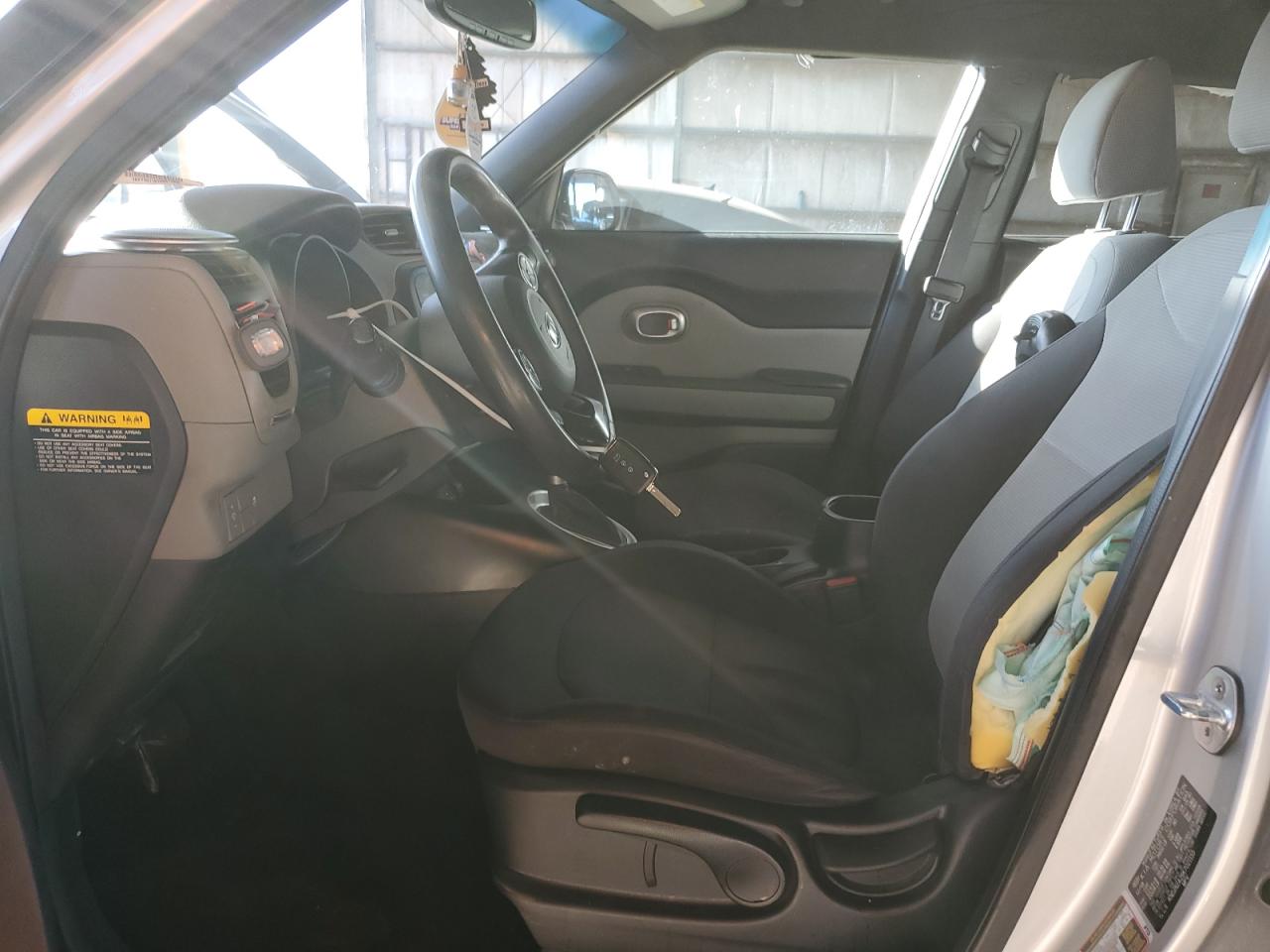 2019 KIA Soul VIN KNDJN2A26K7021155 Copart auction photo, side / rear end damage thumbnail 7