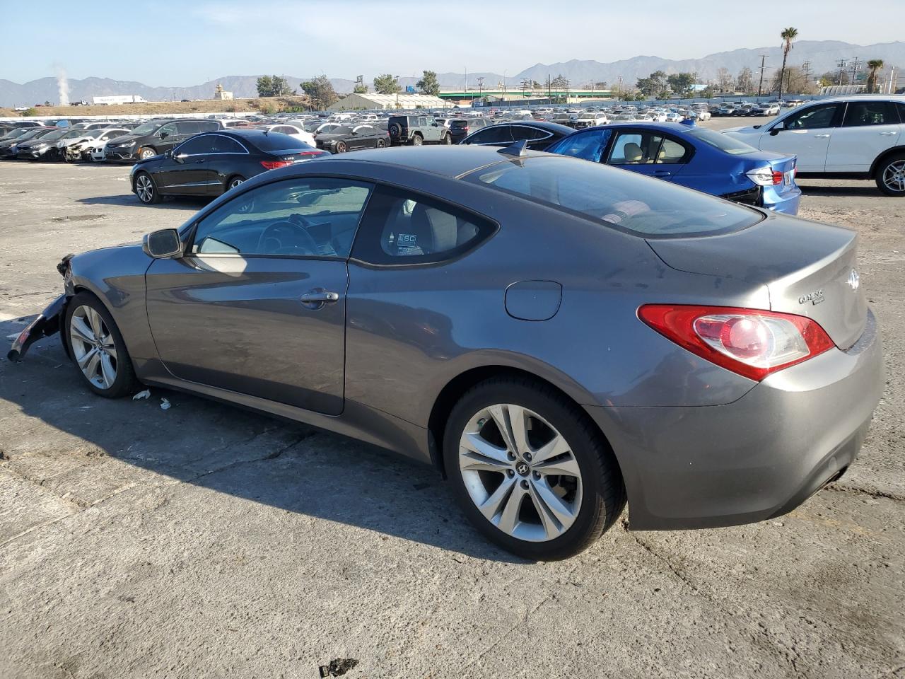 2010 Hyundai Genesis VIN KMHHT6KD6AU014200 Copart auction photo, front end damage thumbnail 2