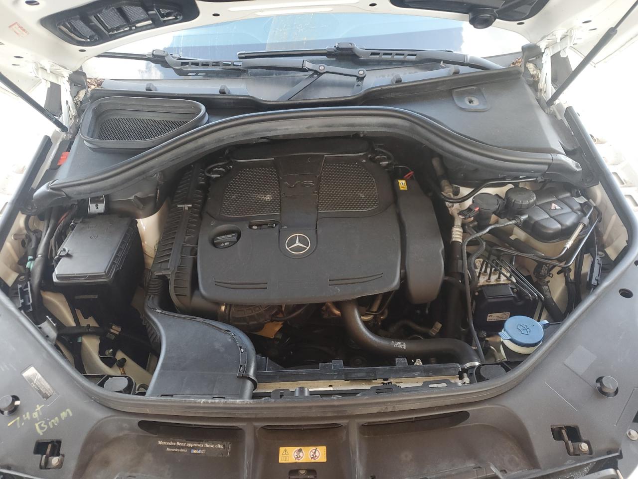 2017 Mercedes-Benz GLE VIN 4JGDA5HB3HA817935 Copart auction photo, water/flood damage thumbnail 12
