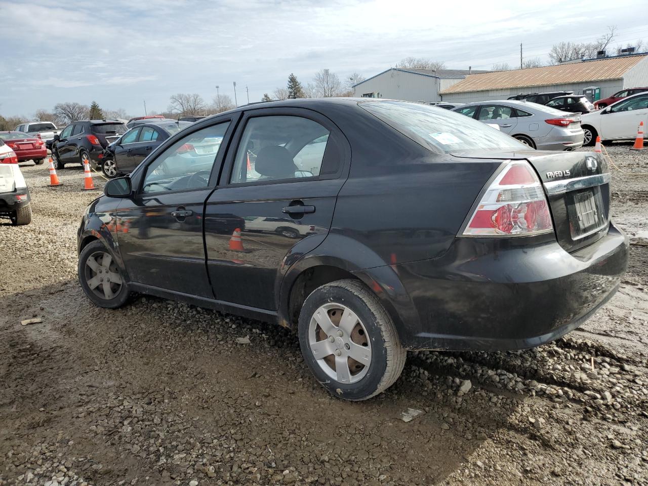 2007 Chevrolet Aveo VIN KL1TD56667B162005 Copart auction photo, front end damage thumbnail 2