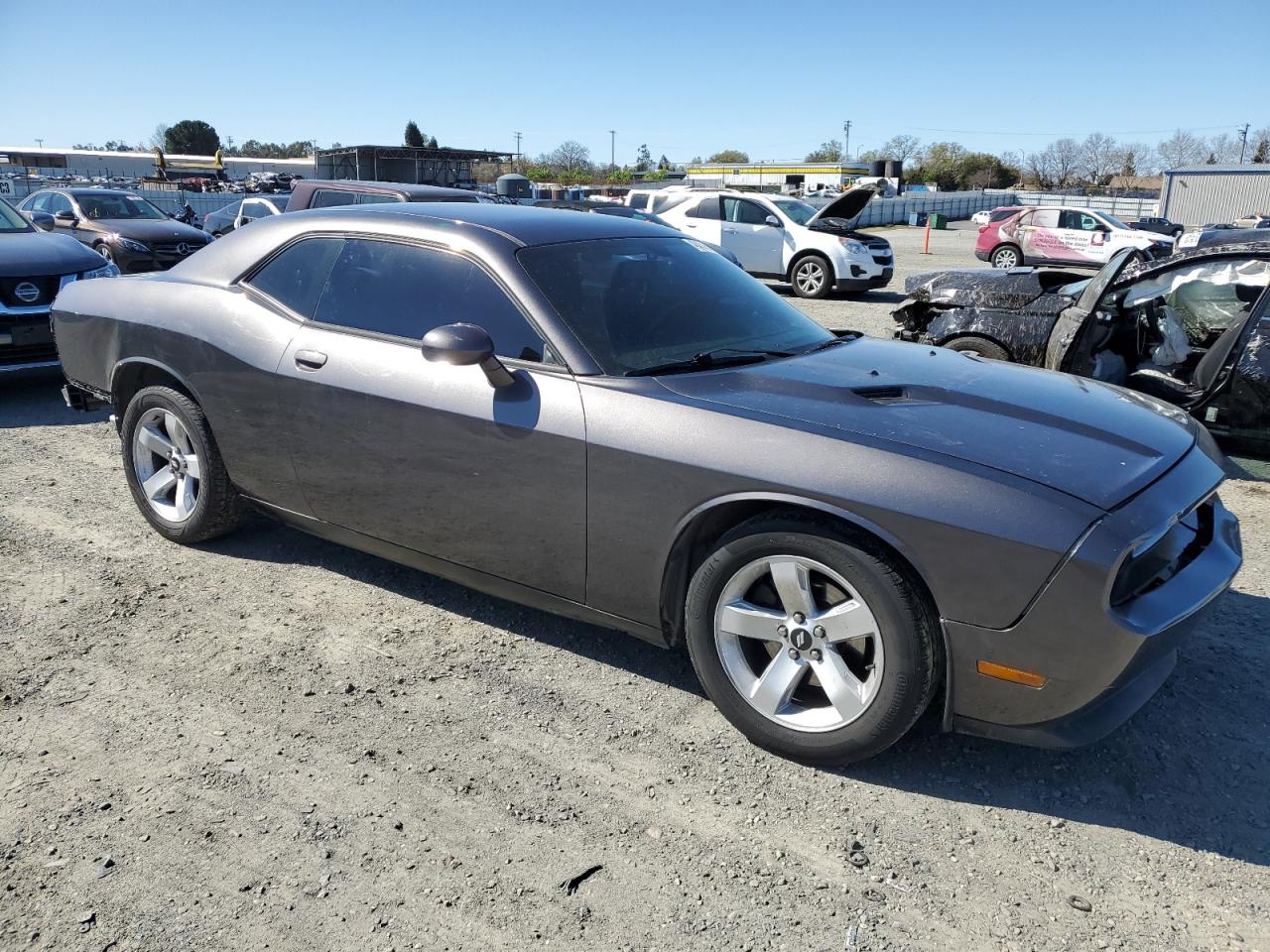 2013 Dodge Challenger VIN 2C3CDYAG2DH578649 Copart auction photo, rear end / front end damage thumbnail 4