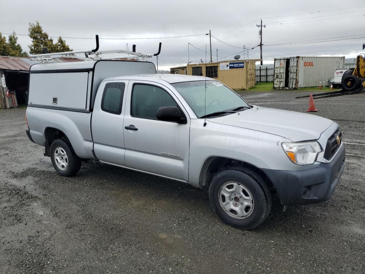 2013 Toyota Tacoma VIN 5TFTX4CN6DX027353 Copart auction photo, vandalism / all over damage thumbnail 4