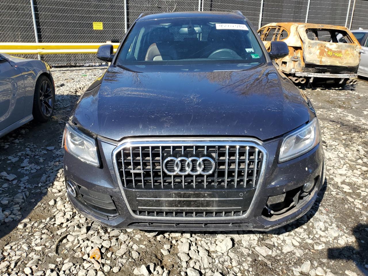 2016 Audi Q5 VIN WA1L2AFP4GA033034 Copart auction photo, front end / undercarriage damage thumbnail 5