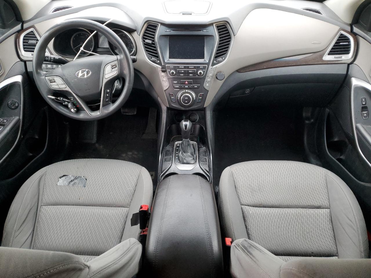 2017 Hyundai Santa Fe VIN KM8SMDHF4HU212462 Copart auction photo, front end / mechanical damage thumbnail 8