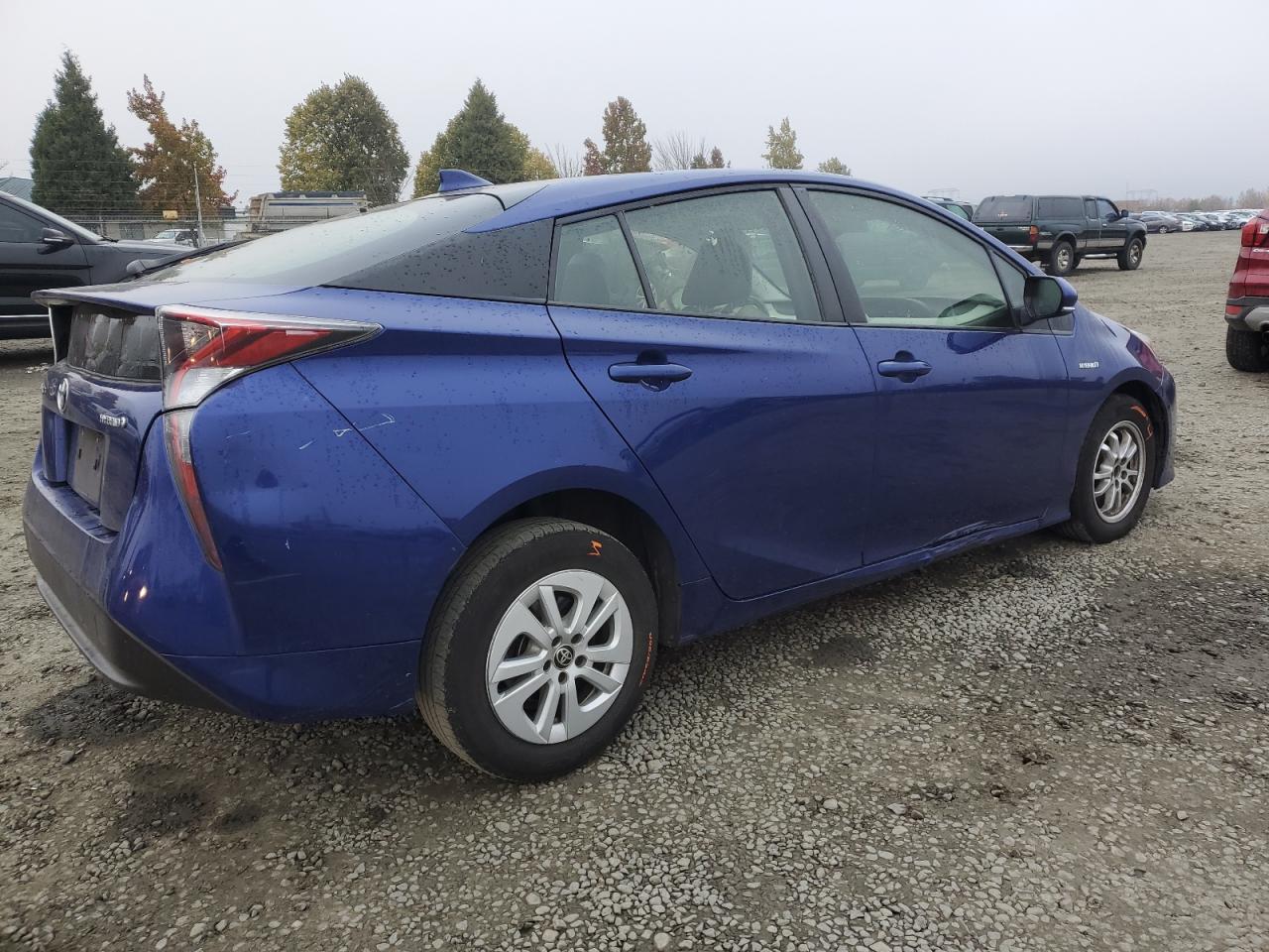 2016 Toyota Prius VIN JTDKBRFU2G3521473 Copart auction photo, side / front end damage thumbnail 3