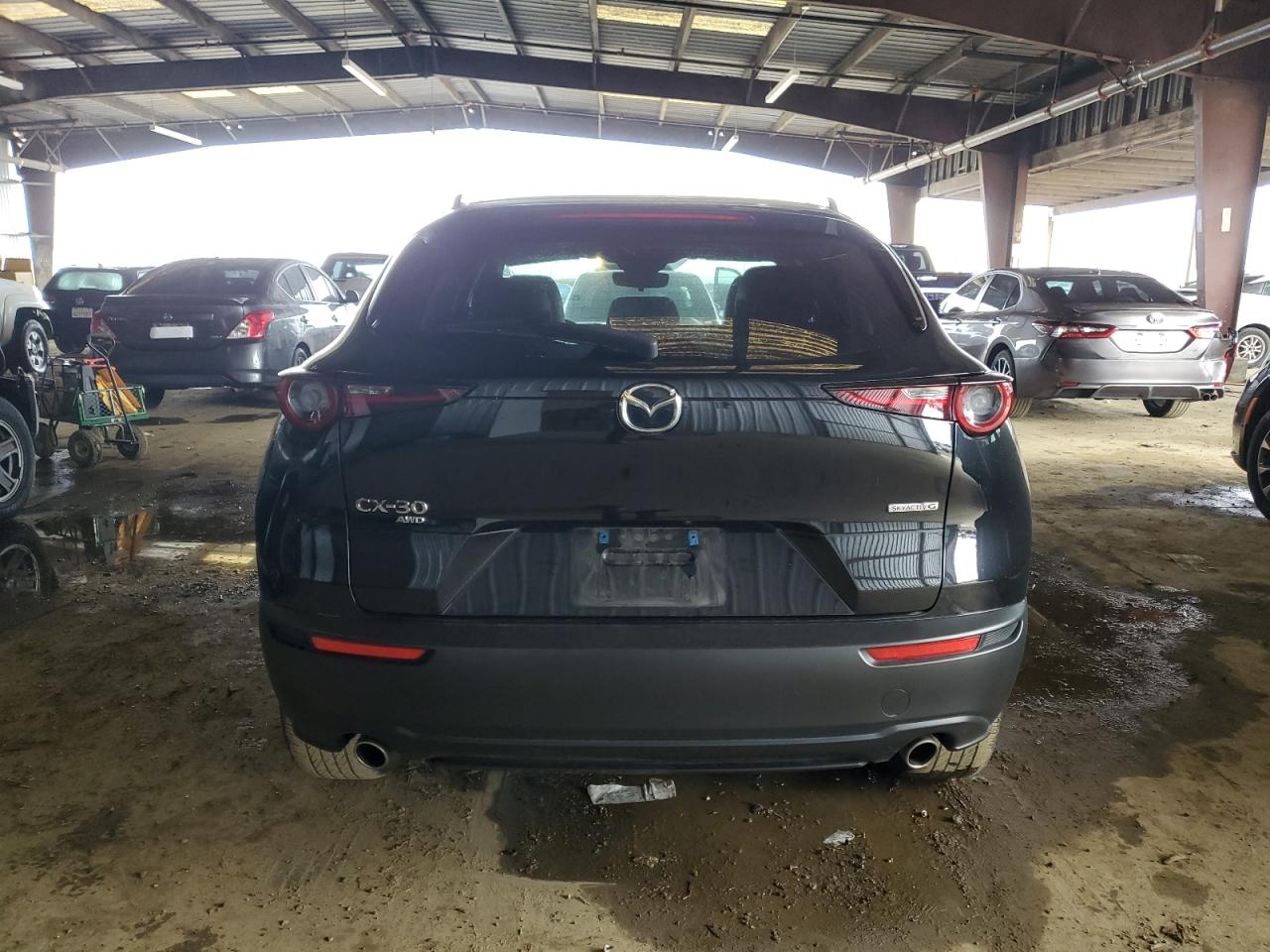 2022 Mazda CX-30 VIN 3MVDMBBL6NM415660 Copart auction photo, front end damage thumbnail 6