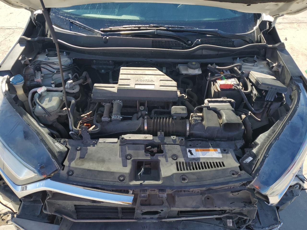 2018 Honda CR-V VIN 2HKRW1H98JH511605 Copart auction photo, front end damage thumbnail 12