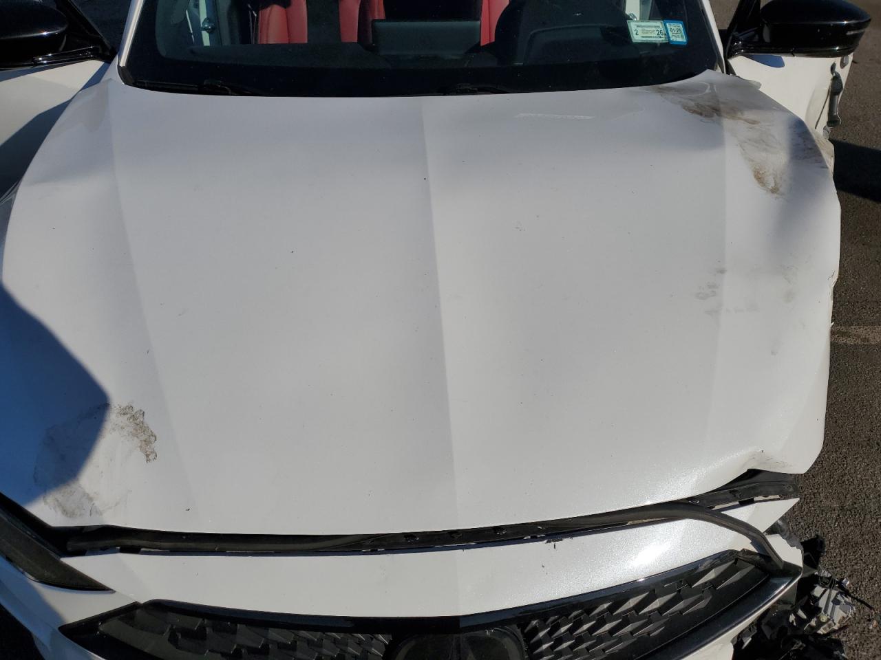 2022 Acura MDX VIN 5J8YE1H02NL041168 Copart auction photo, front end / side damage thumbnail 13