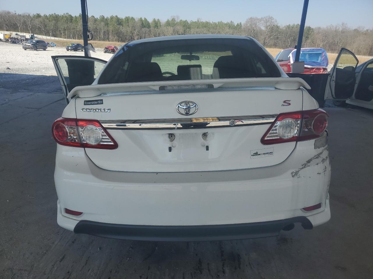 2012 Toyota Corolla VIN 2T1BU4EE7CC879077 Copart auction photo, all over damage thumbnail 6