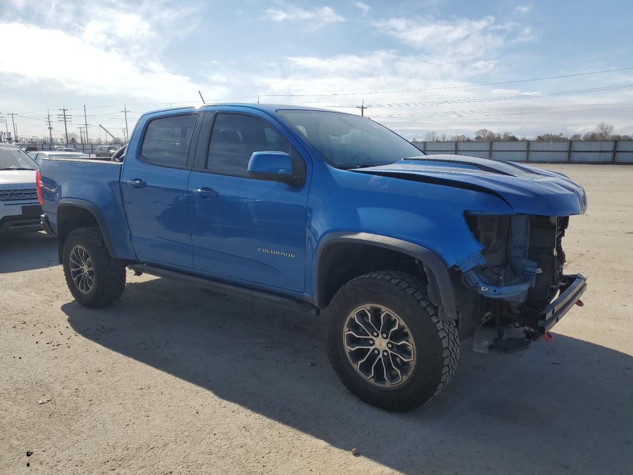 2022 Chevrolet Colorado VIN 1GCGTEEN0N1309640 Copart auction photo, front end damage thumbnail 4