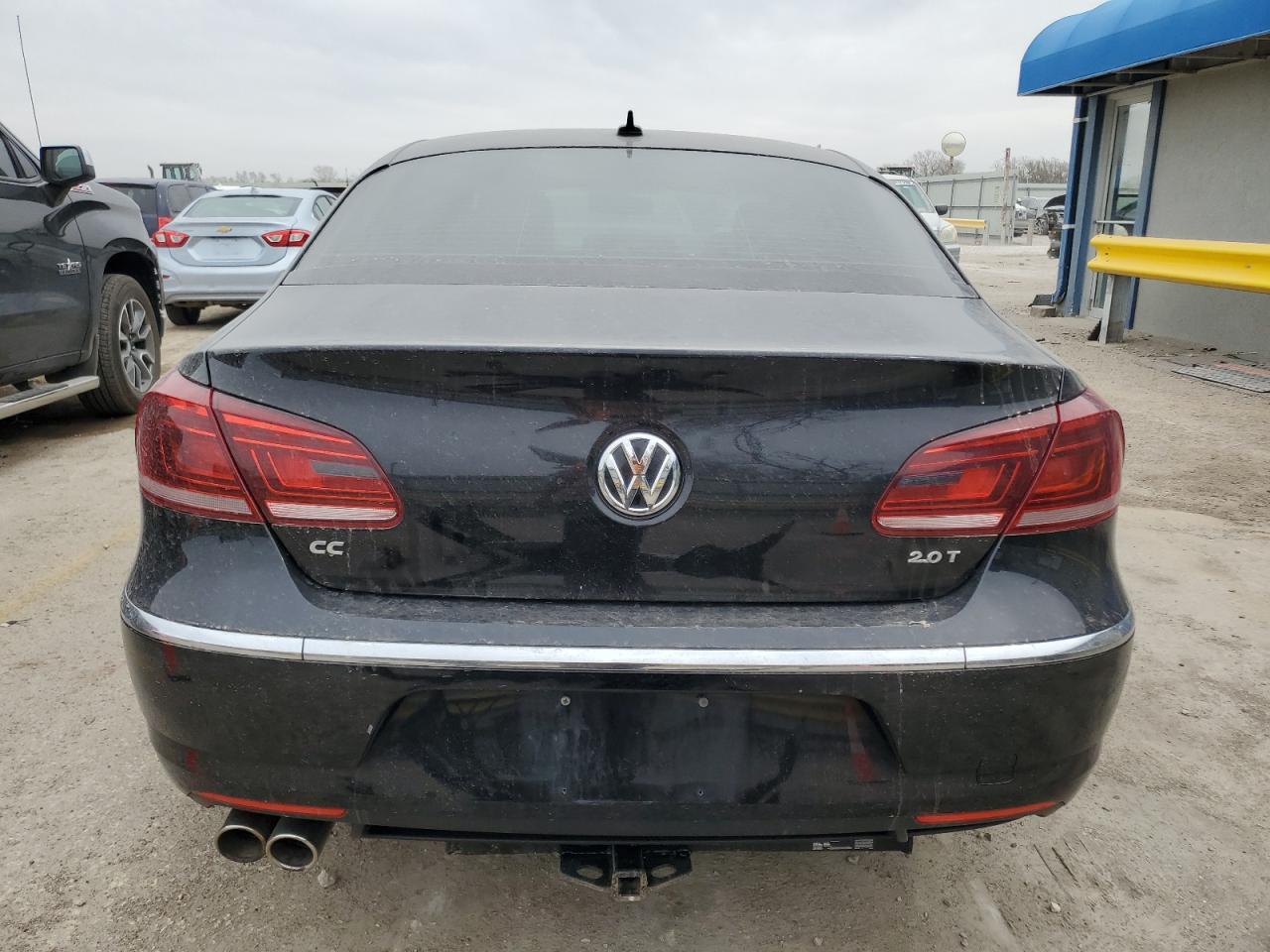 2013 Volkswagen Passat CC VIN WVWAN7AN8DE559121 Copart auction photo, front end damage thumbnail 6