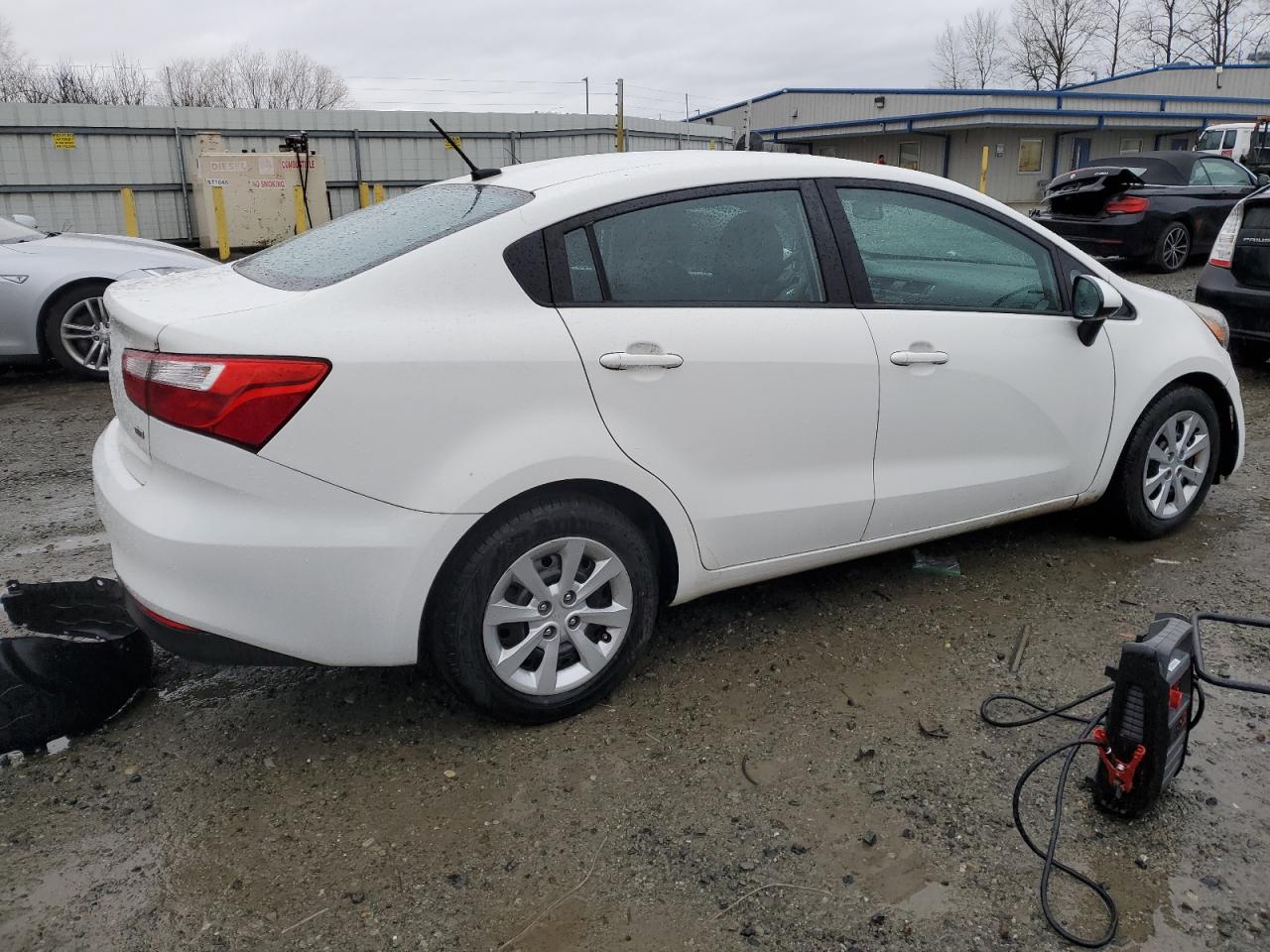 2017 KIA Rio VIN KNADM4A36H6109588 Copart auction photo, front end damage thumbnail 3
