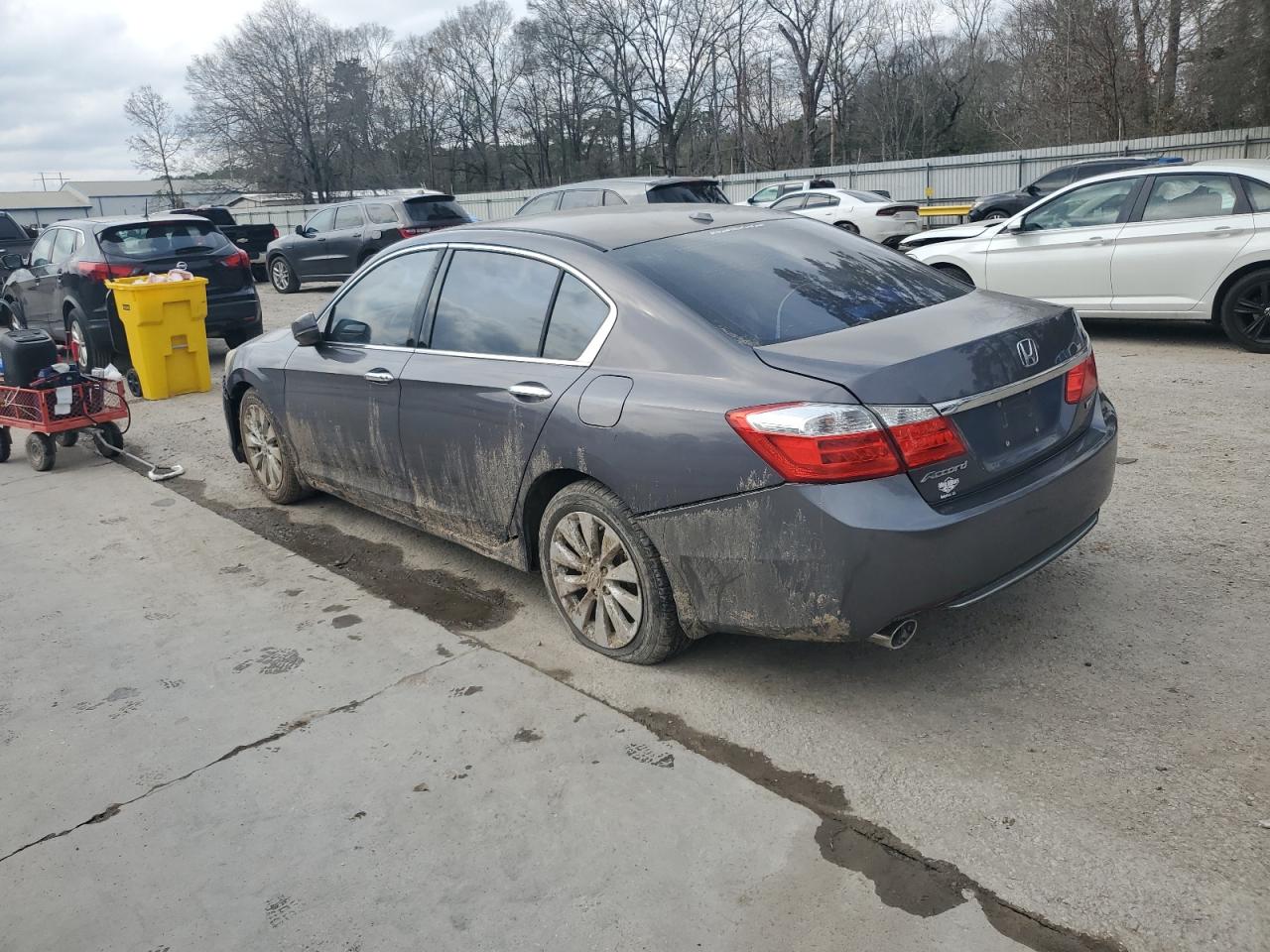 2015 Honda Accord VIN 1HGCR3F87FA027332 Copart auction photo, front end damage thumbnail 2