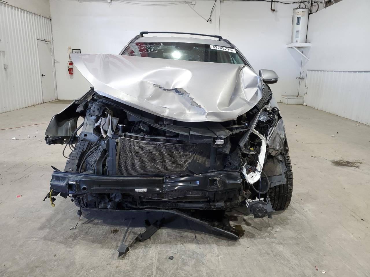 2017 Hyundai Santa Fe VIN KM8SN4HF9HU245616 Copart auction photo, front end / minor dent/scratches damage thumbnail 5