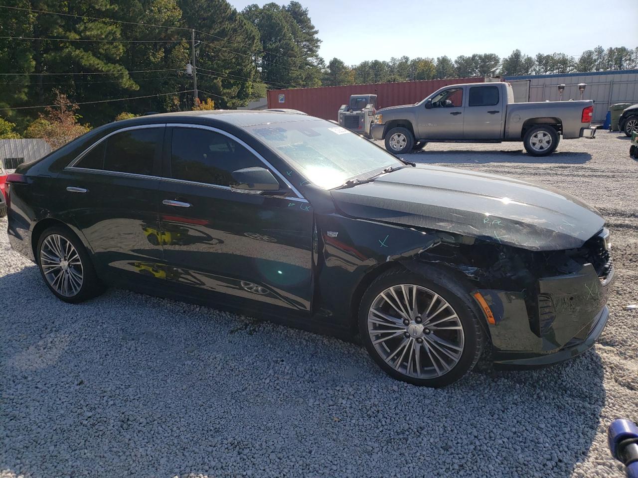 2020 Cadillac CT4 VIN 1G6DB5RK7L0152958 Copart auction photo, front end damage thumbnail 4