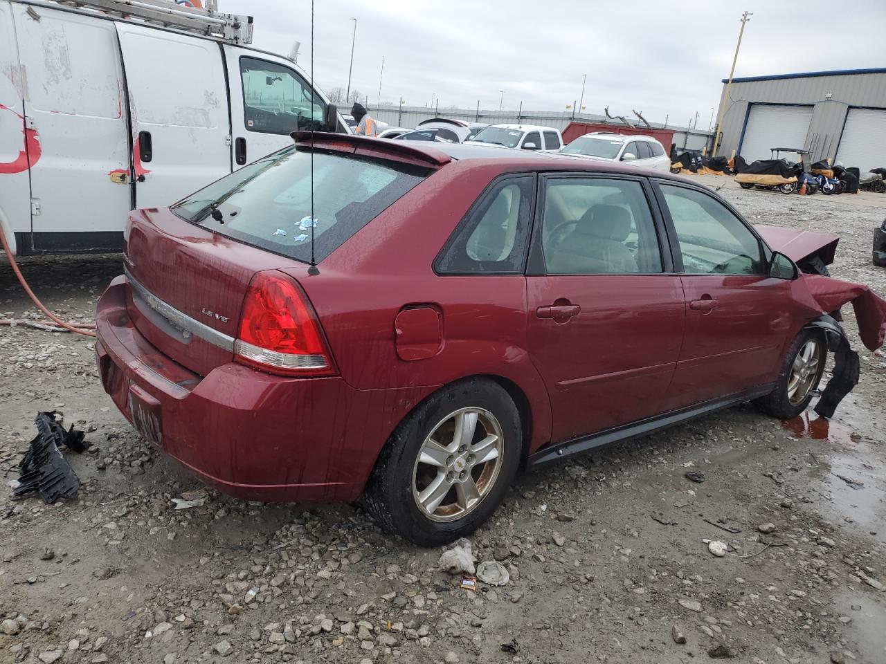 2005 Chevrolet Malibu VIN 1G1ZT64845F129454 Copart auction photo, front end damage thumbnail 3