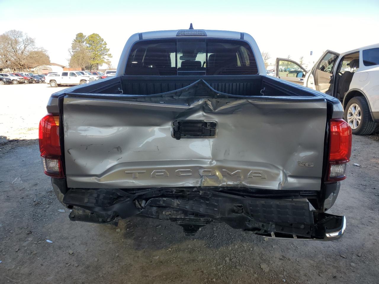 2021 Toyota Tacoma VIN 3TMAZ5CN3MM149052 Copart auction photo, rear end damage thumbnail 6
