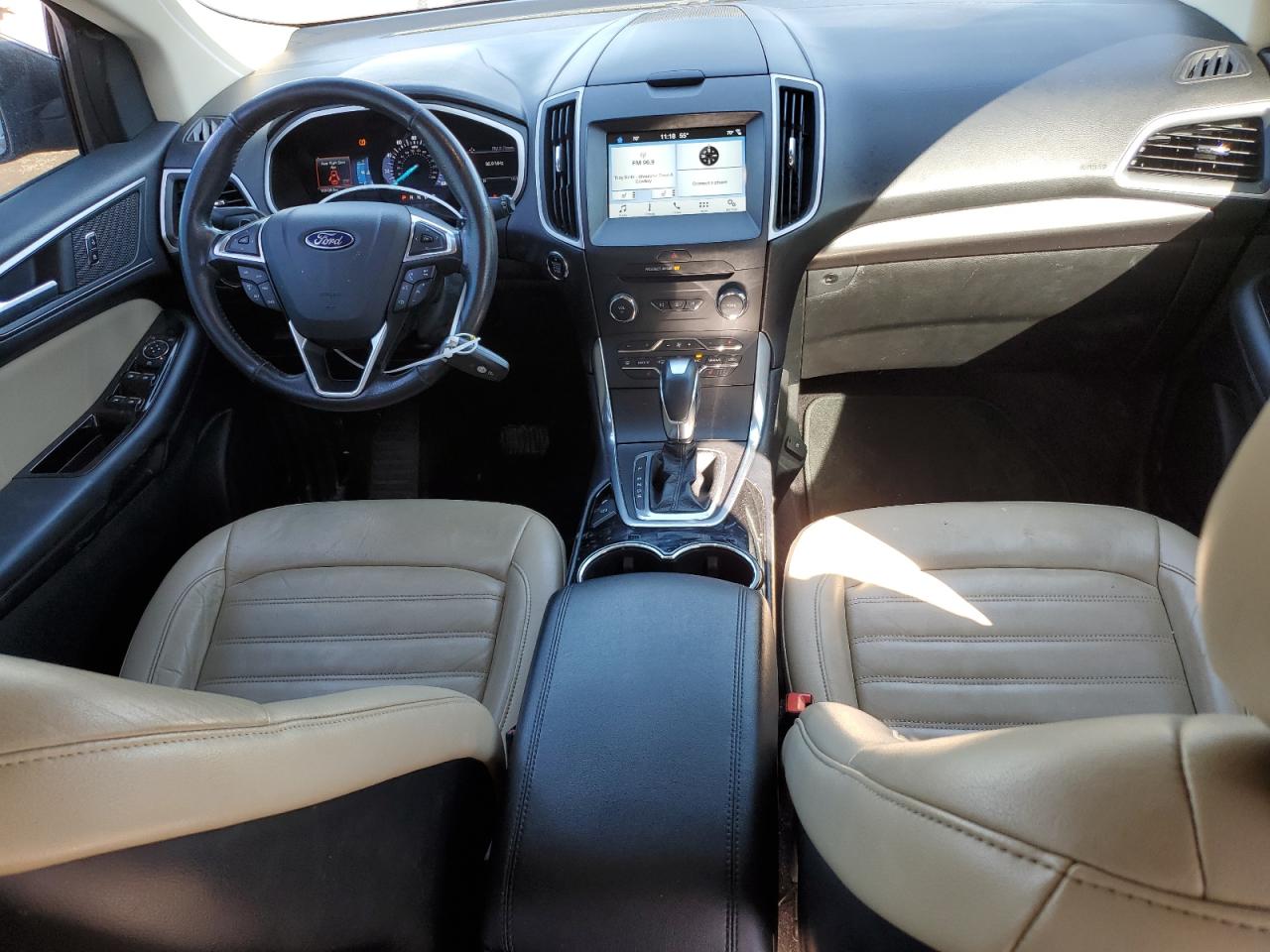 2017 Ford Edge VIN 2FMPK3J97HBB31231 Copart auction photo, front end damage thumbnail 8