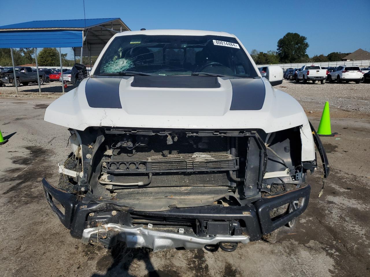 2017 Ford F-150 VIN 1FTFW1RG4HFA66218 Copart auction photo, front end / side damage thumbnail 5