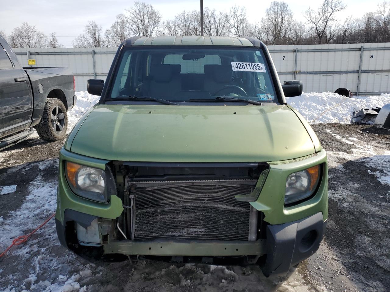 2007 Honda Element VIN 5J6YH28777L014294 Copart auction photo, front end damage thumbnail 5