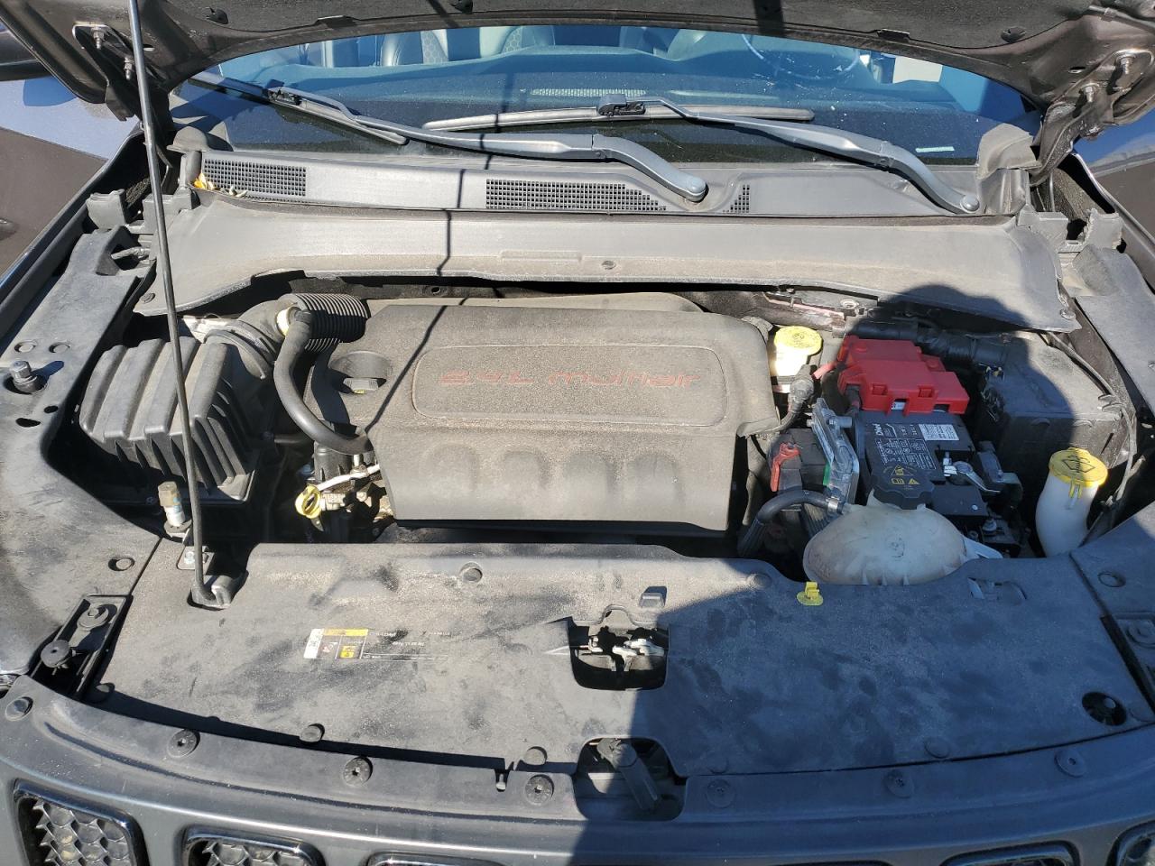 2019 Jeep Compass VIN 3C4NJCBBXKT676691 Copart auction photo, rear end / front end damage thumbnail 14