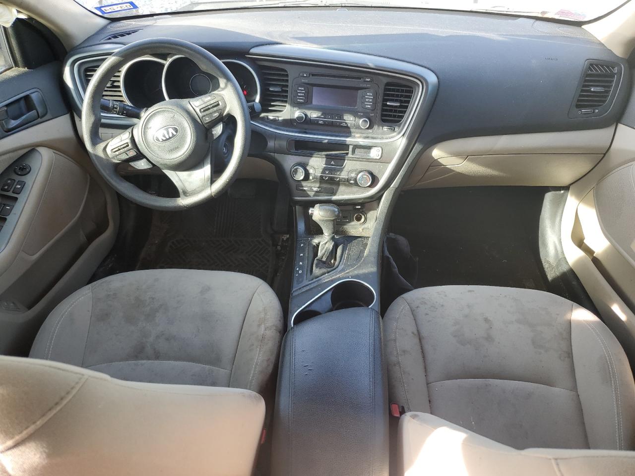 2015 KIA Optima VIN 5XXGM4A71FG388742 Copart auction photo, front end / side damage thumbnail 8