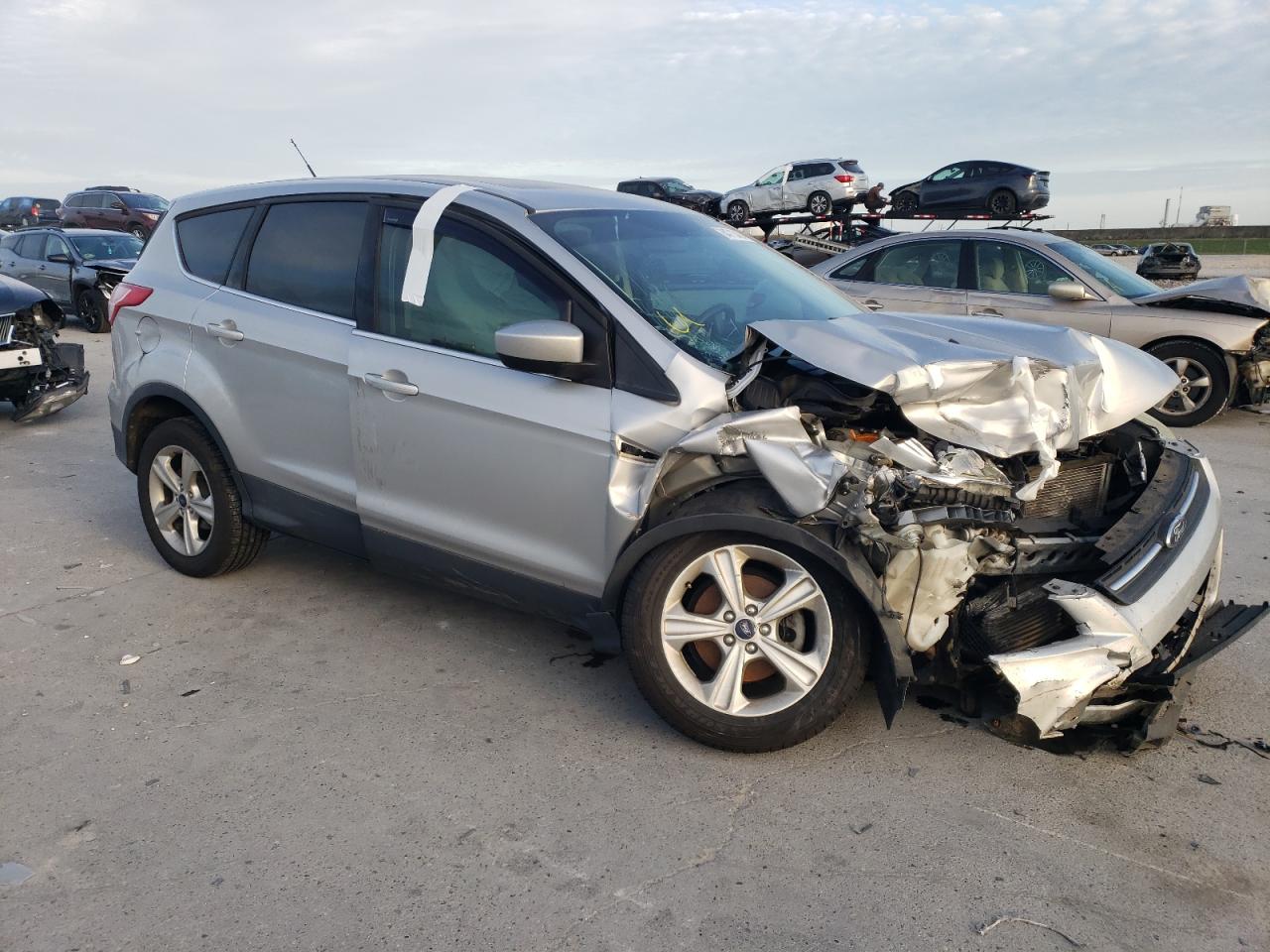 2014 Ford Escape VIN 1FMCU0GX0EUA78228 Copart auction photo, all over / front end damage thumbnail 4