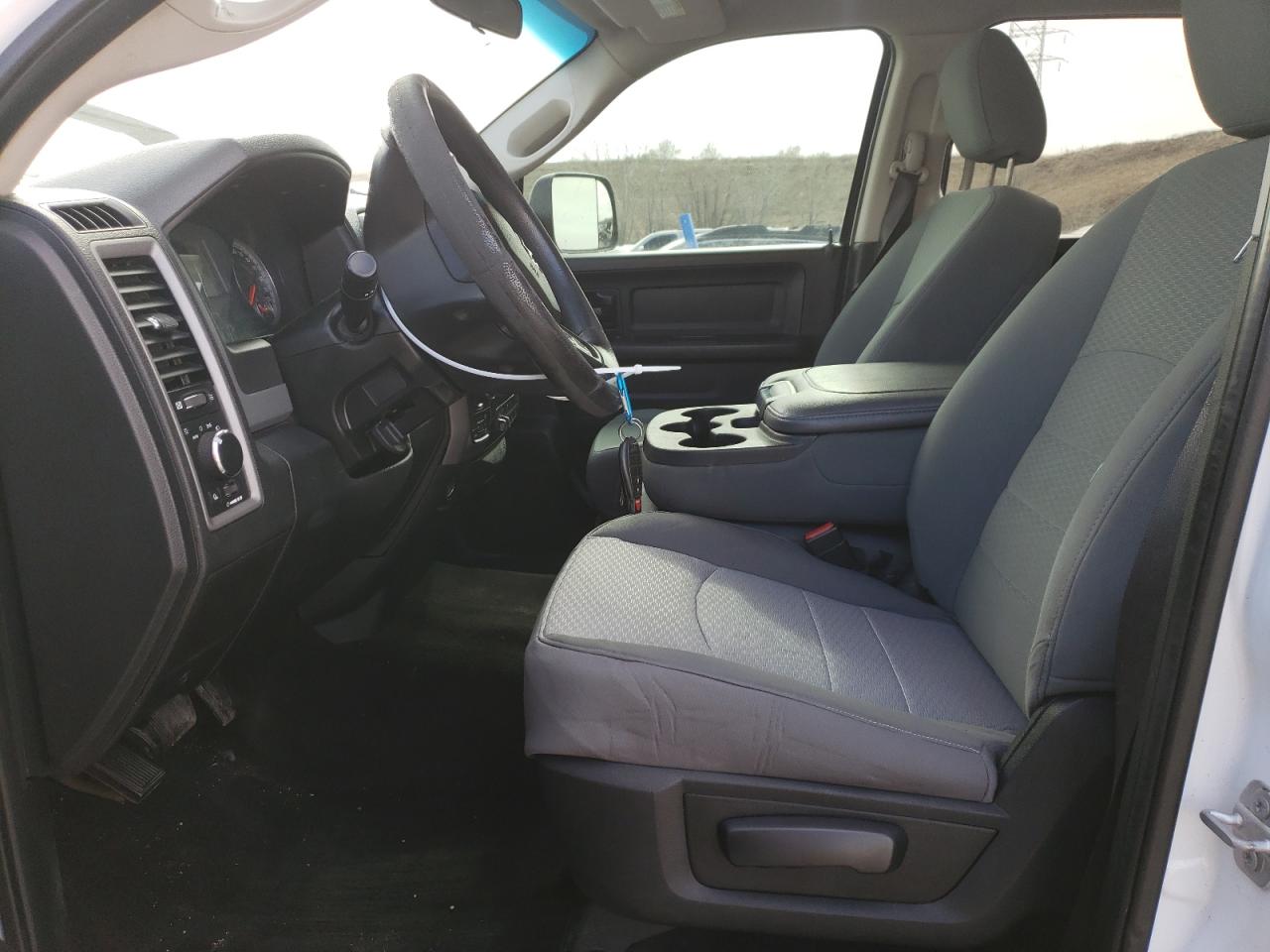 2017 RAM 1500 VIN 1C6RR7ST5HS690414 Copart auction photo, front end / hail damage thumbnail 7