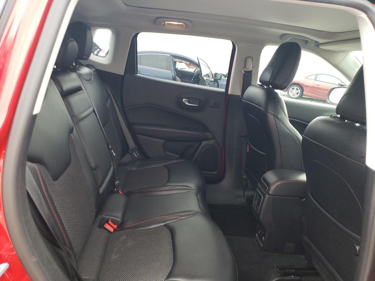 2017 Jeep Compass VIN 3C4NJDDB3HT660263 Copart auction photo, rear end / side damage thumbnail 11