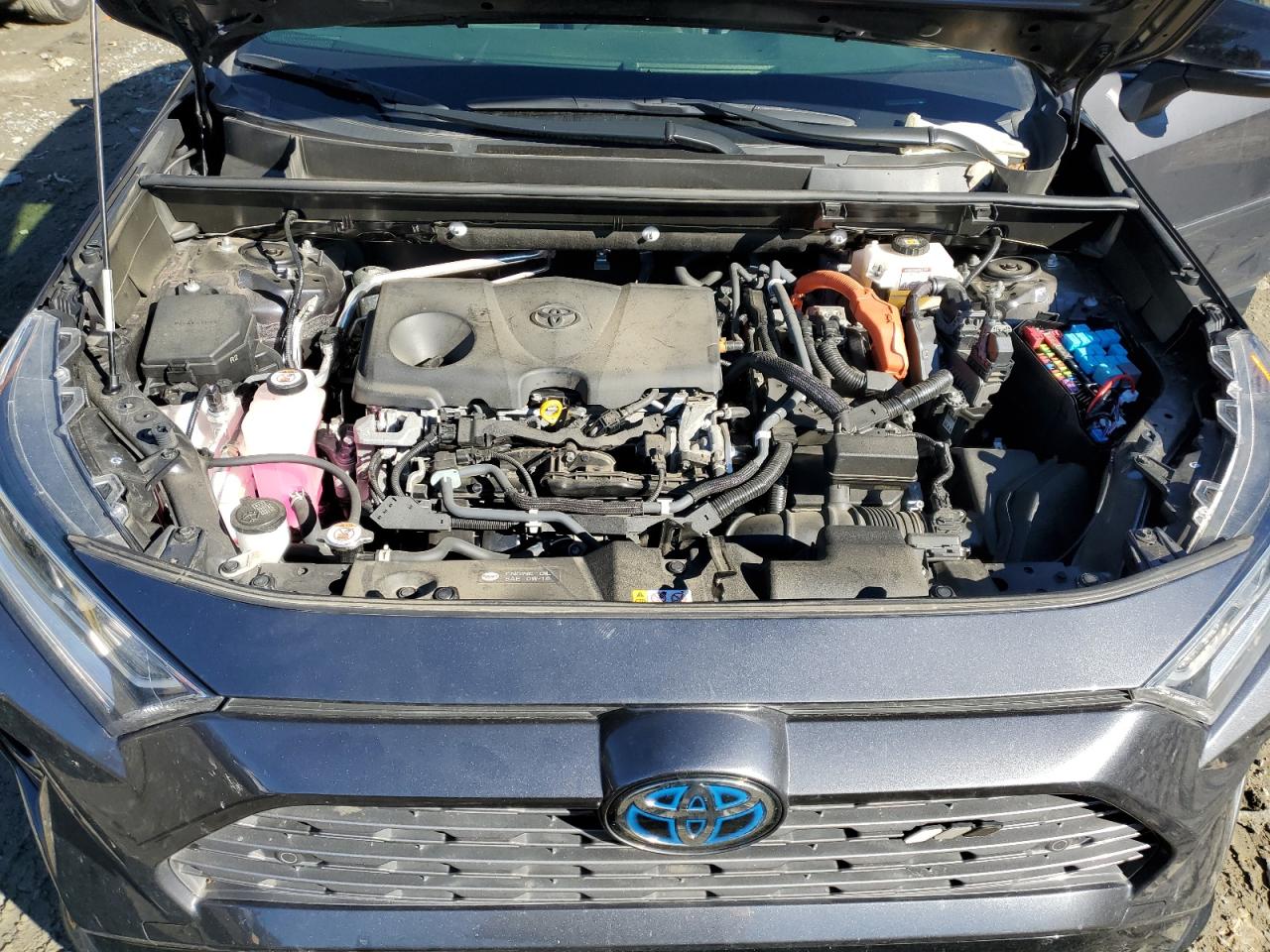 2021 Toyota RAV 4 VIN JTME6RFV2MJ008791 Copart auction photo, rear end damage thumbnail 12